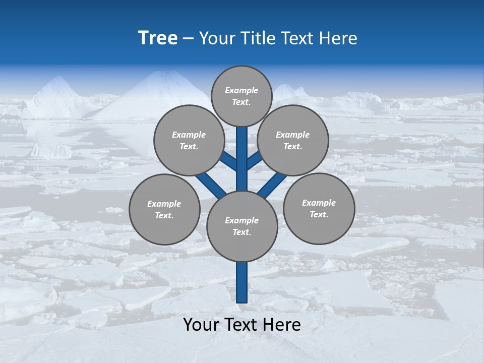Atlantic Mountains Shadow PowerPoint Template