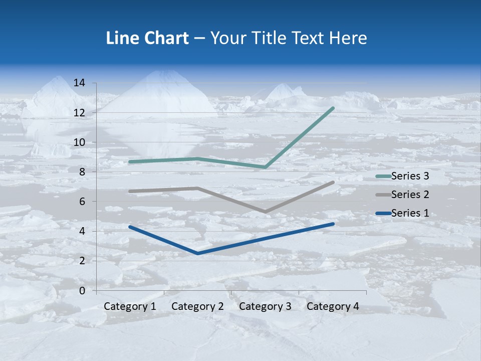 Atlantic Mountains Shadow PowerPoint Template