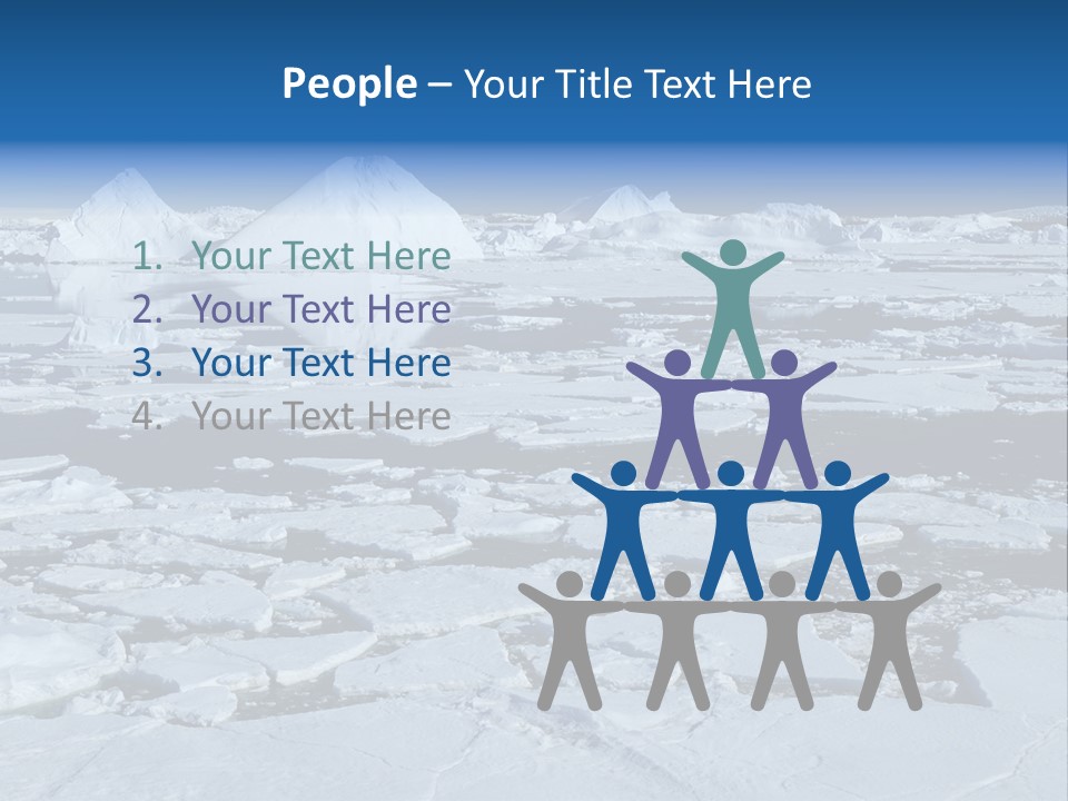 Atlantic Mountains Shadow PowerPoint Template