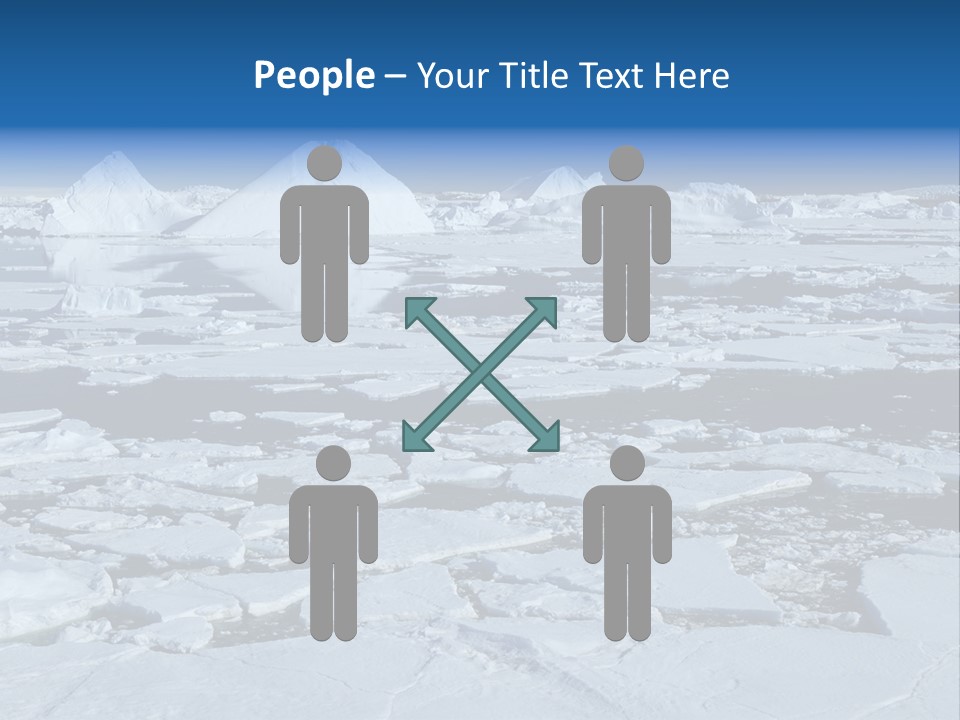 Atlantic Mountains Shadow PowerPoint Template