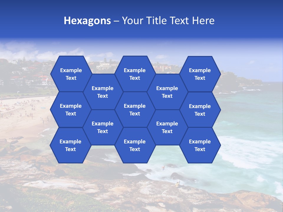 Bronte Beach Sea Beach Australia PowerPoint Template