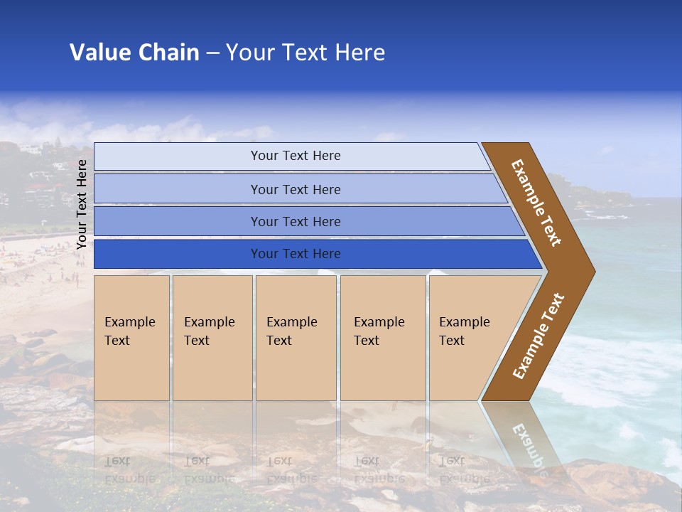 Bronte Beach Sea Beach Australia PowerPoint Template
