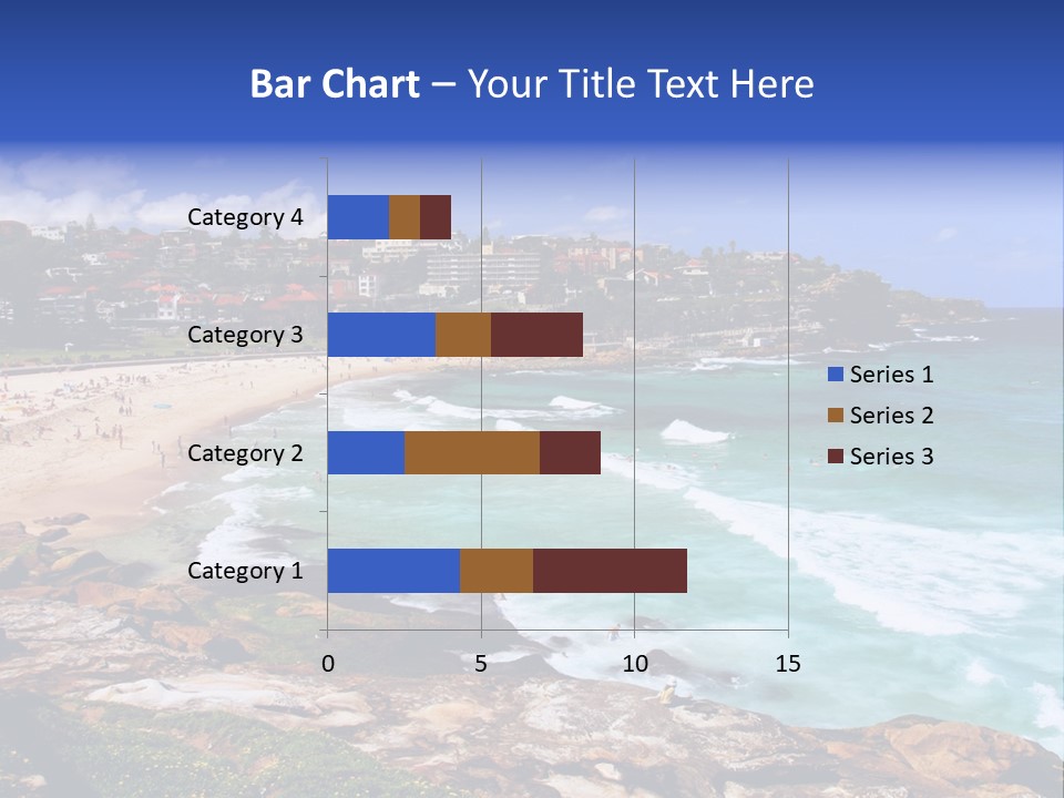 Bronte Beach Sea Beach Australia PowerPoint Template
