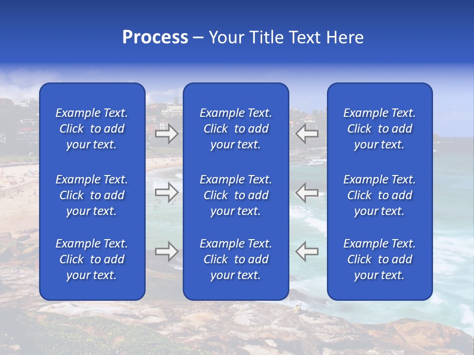 Bronte Beach Sea Beach Australia PowerPoint Template