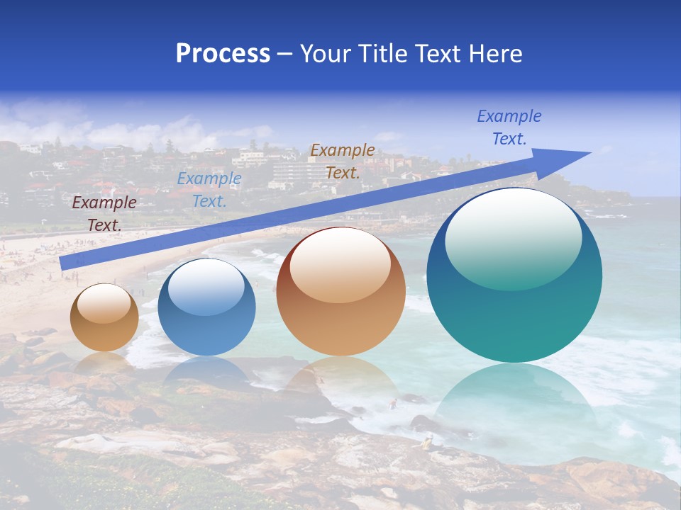 Bronte Beach Sea Beach Australia PowerPoint Template