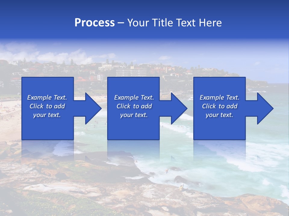Bronte Beach Sea Beach Australia PowerPoint Template