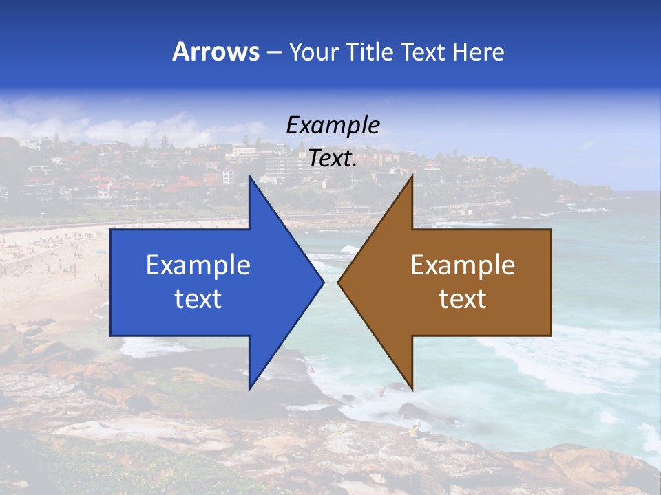 Bronte Beach Sea Beach Australia PowerPoint Template