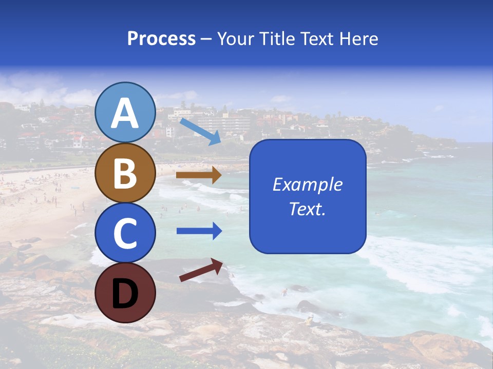 Bronte Beach Sea Beach Australia PowerPoint Template