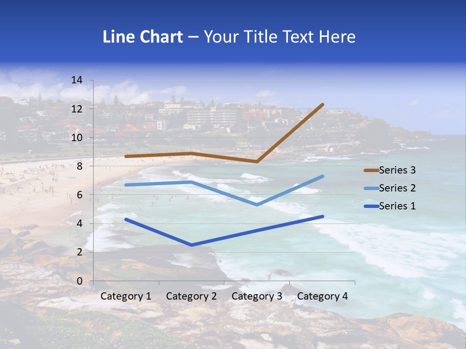 Bronte Beach Sea Beach Australia PowerPoint Template