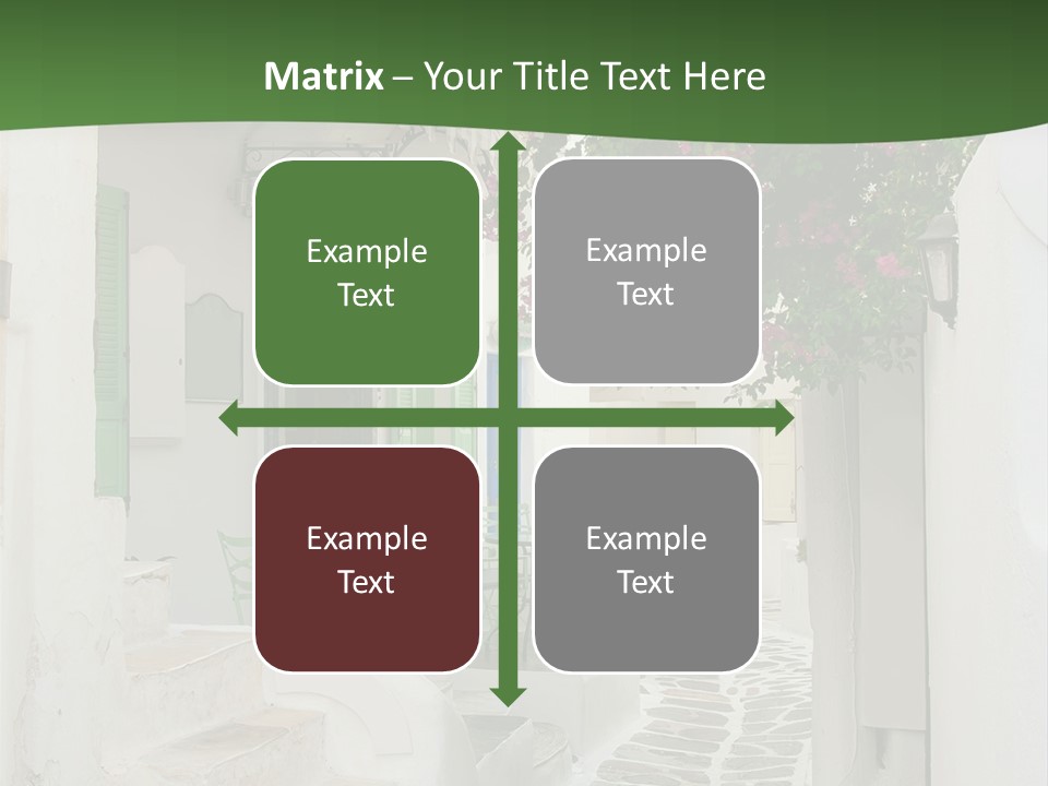 Door Europe Window PowerPoint Template