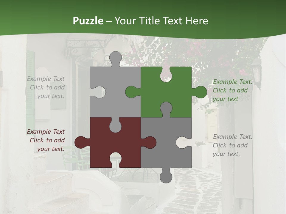 Door Europe Window PowerPoint Template