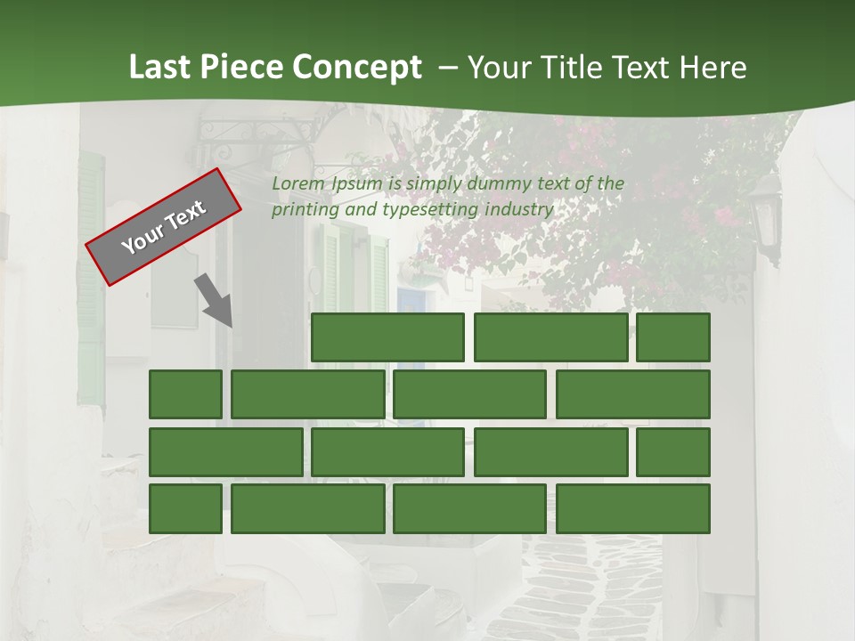 Door Europe Window PowerPoint Template