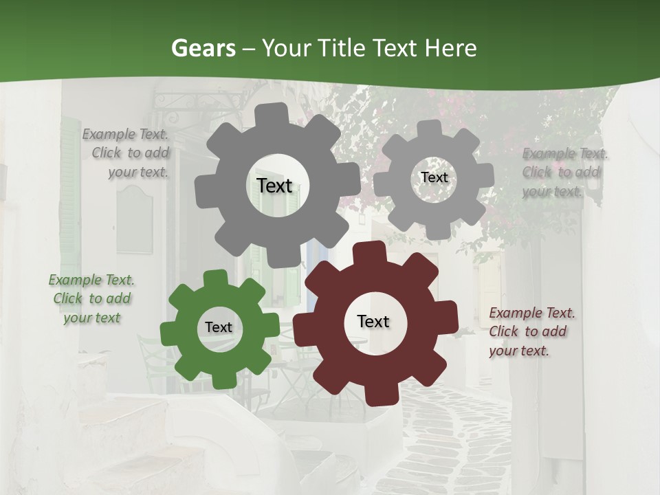 Door Europe Window PowerPoint Template