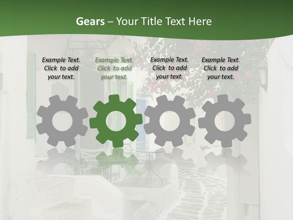 Door Europe Window PowerPoint Template