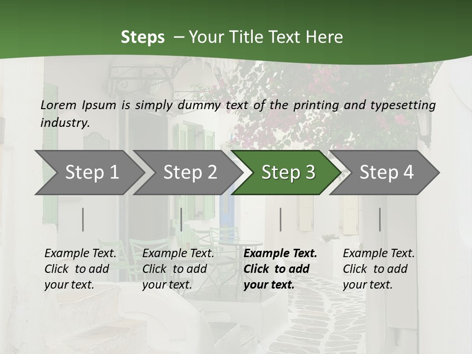 Door Europe Window PowerPoint Template