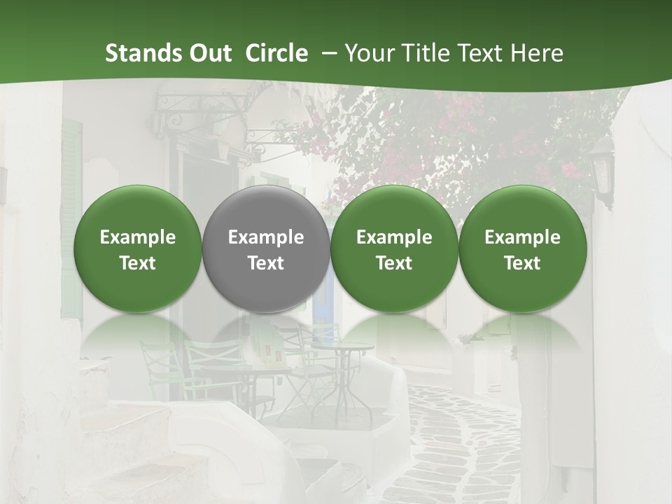 Door Europe Window PowerPoint Template