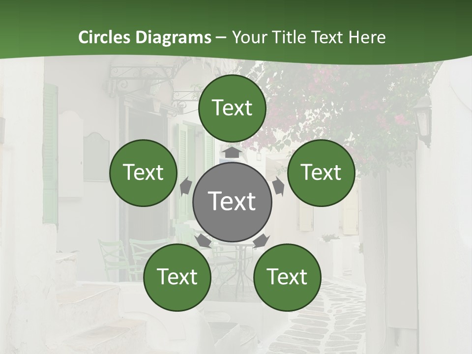 Door Europe Window PowerPoint Template