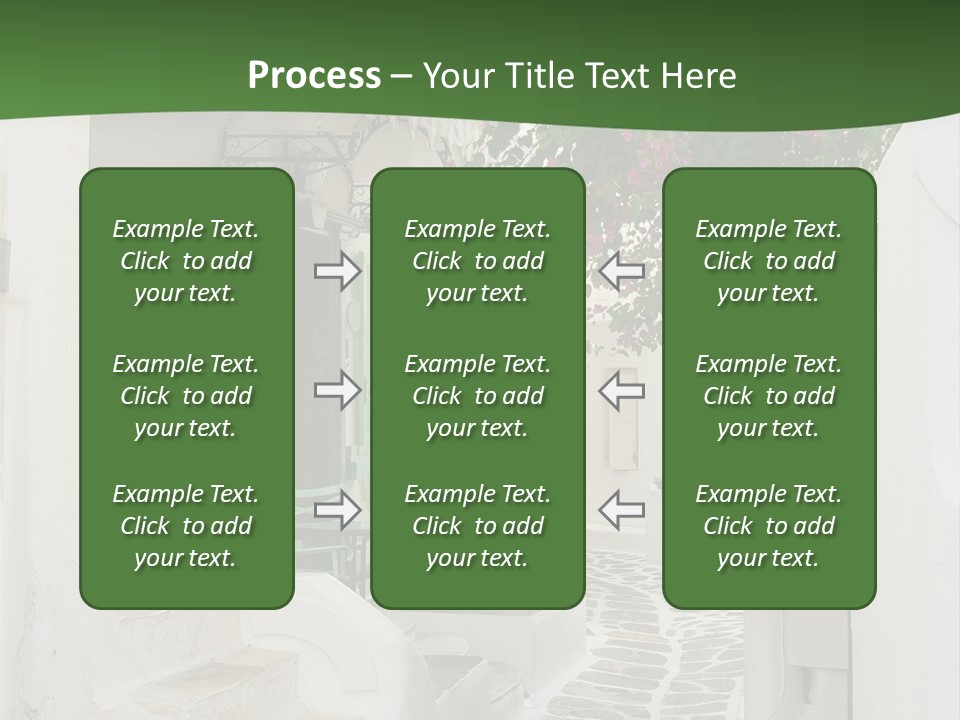 Door Europe Window PowerPoint Template