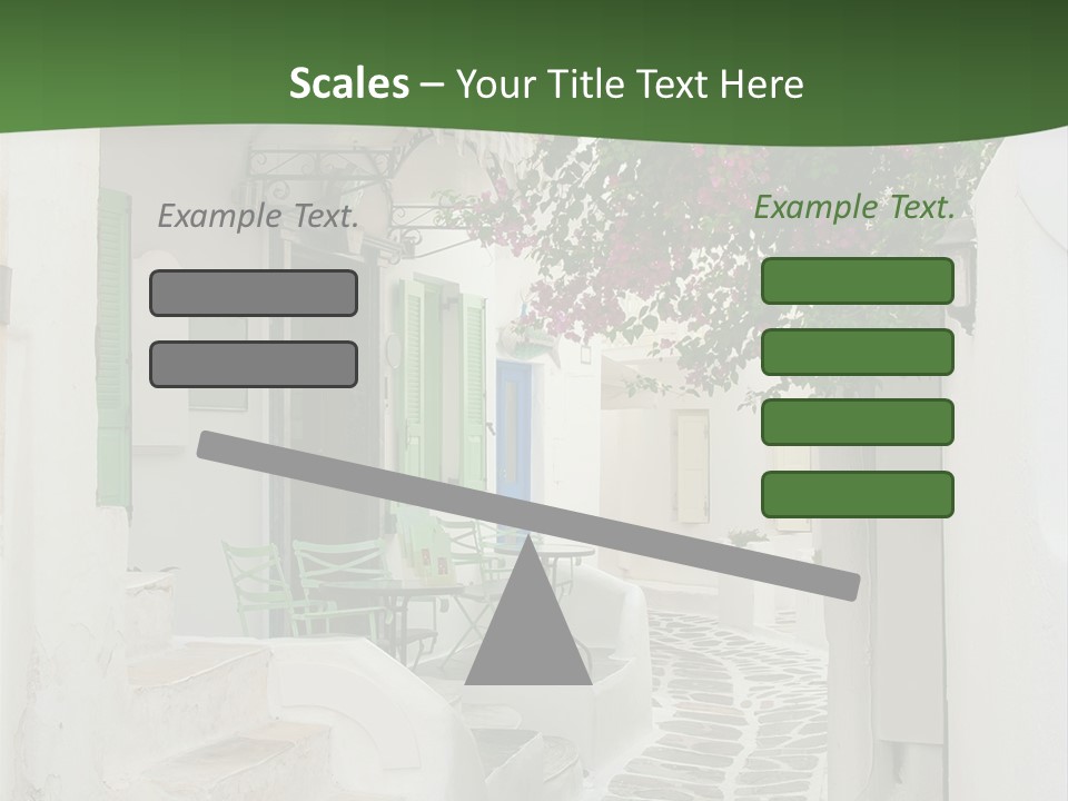 Door Europe Window PowerPoint Template