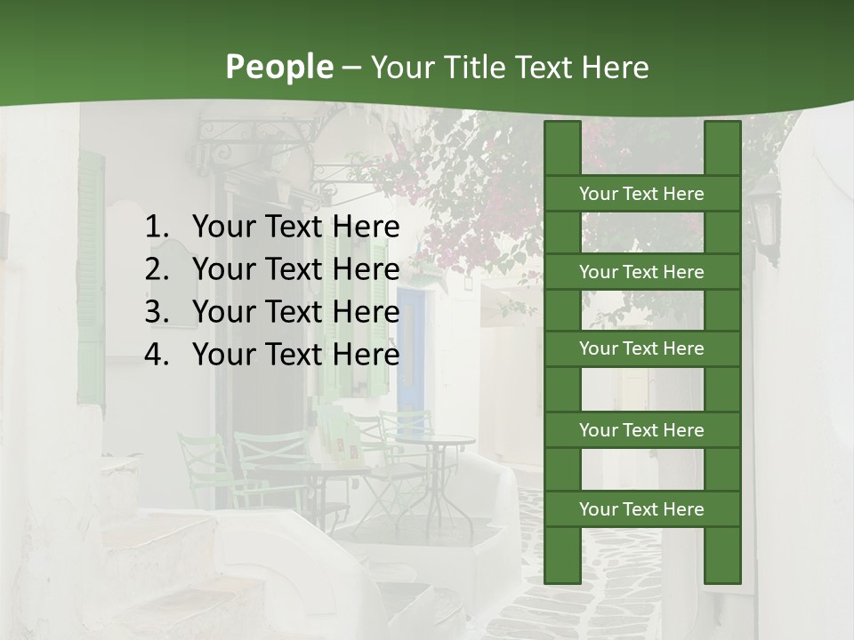 Door Europe Window PowerPoint Template