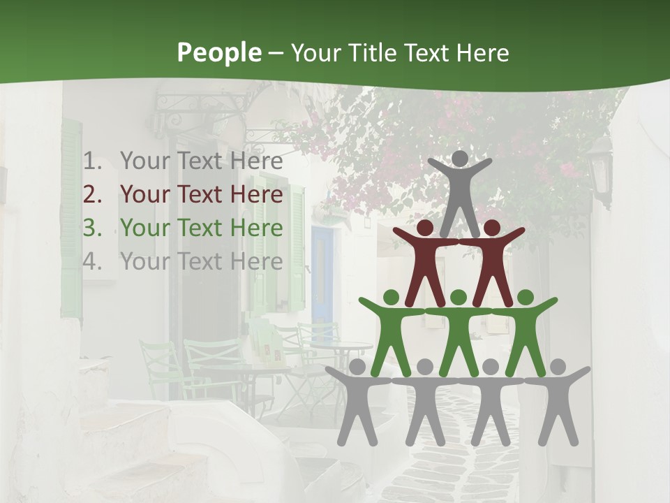 Door Europe Window PowerPoint Template