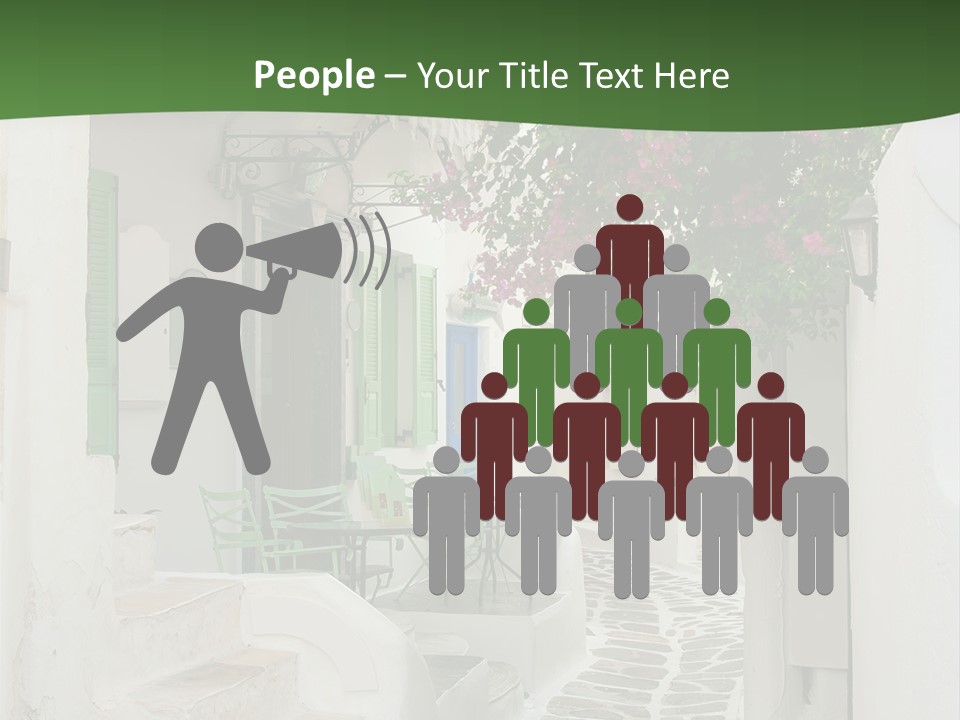 Door Europe Window PowerPoint Template