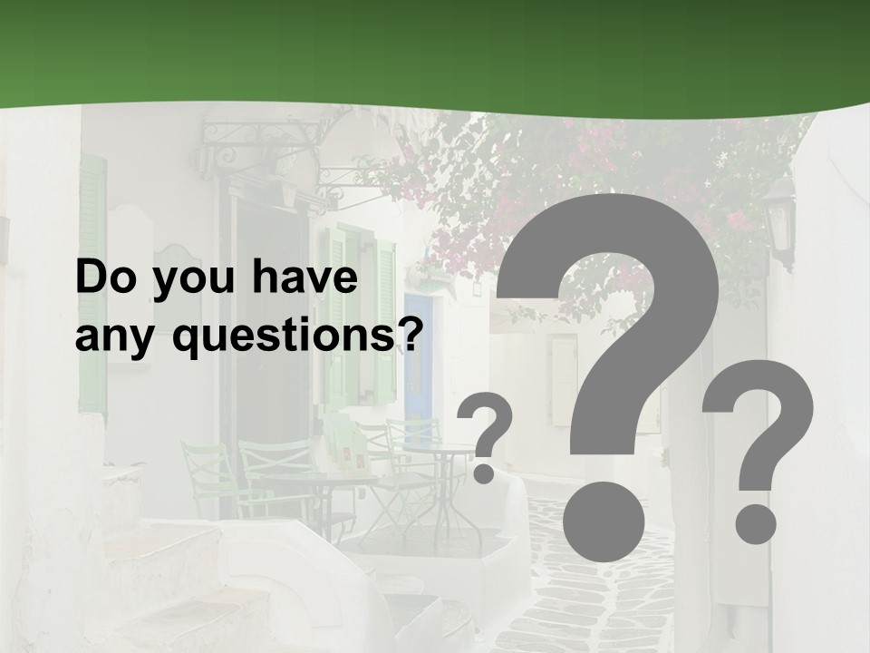 Door Europe Window PowerPoint Template