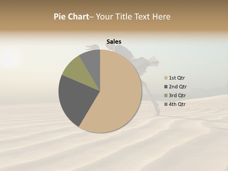 Challenge Desert Energy PowerPoint Template