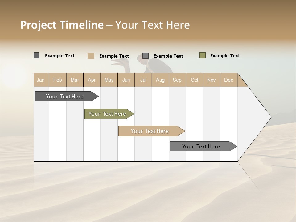 Challenge Desert Energy PowerPoint Template