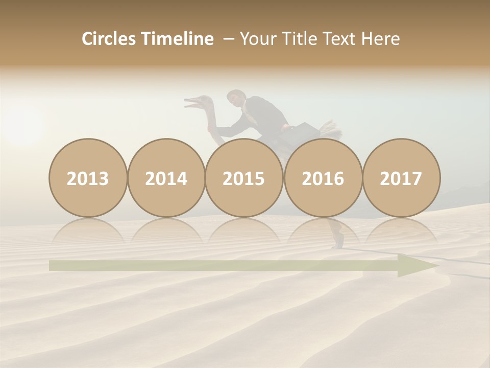 Challenge Desert Energy PowerPoint Template