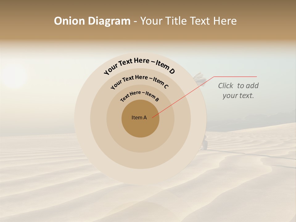 Challenge Desert Energy PowerPoint Template