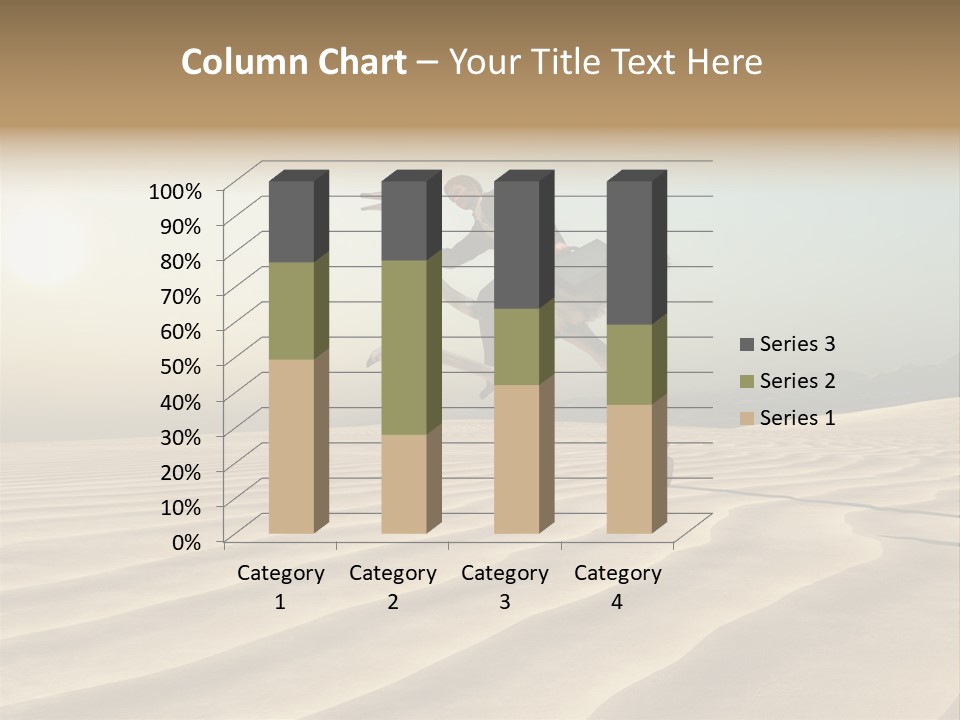 Challenge Desert Energy PowerPoint Template