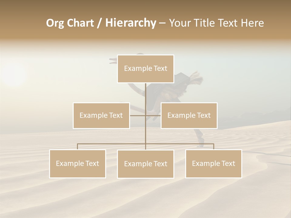 Challenge Desert Energy PowerPoint Template