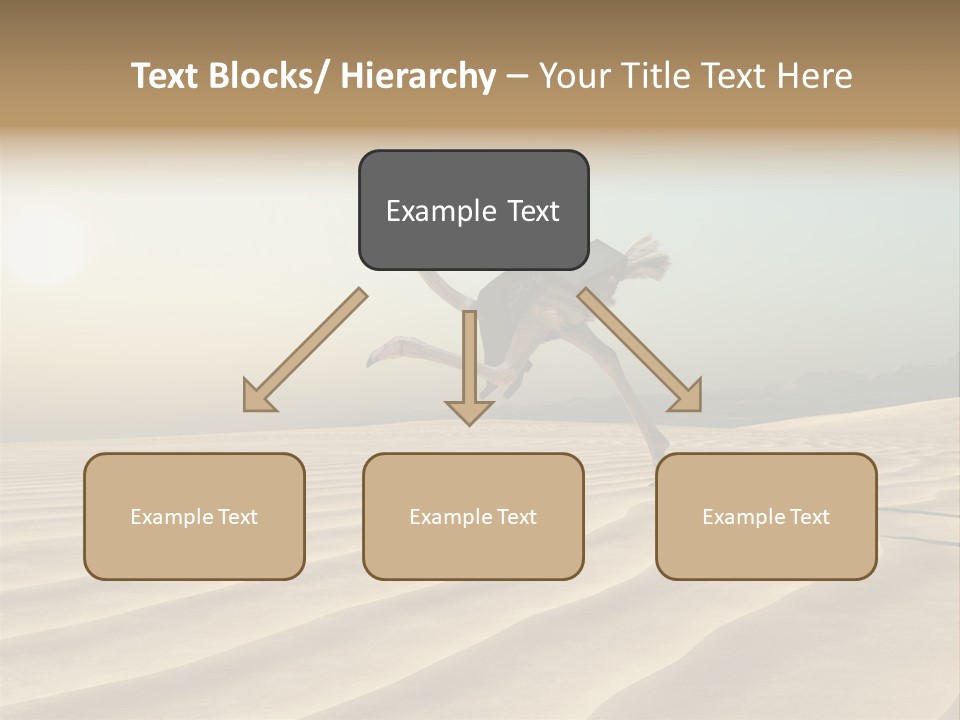 Challenge Desert Energy PowerPoint Template