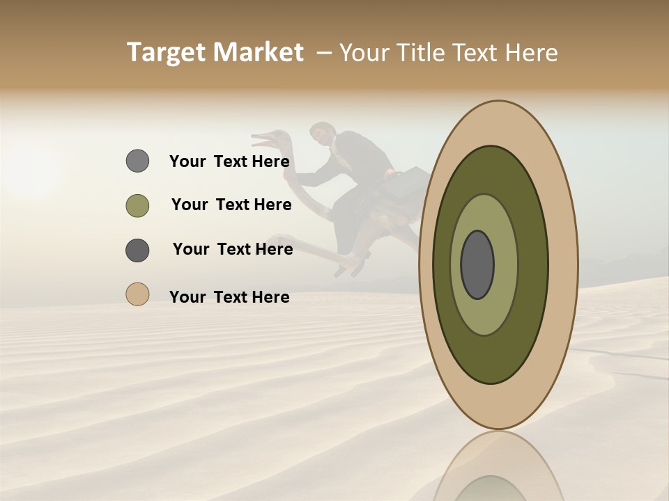 Challenge Desert Energy PowerPoint Template