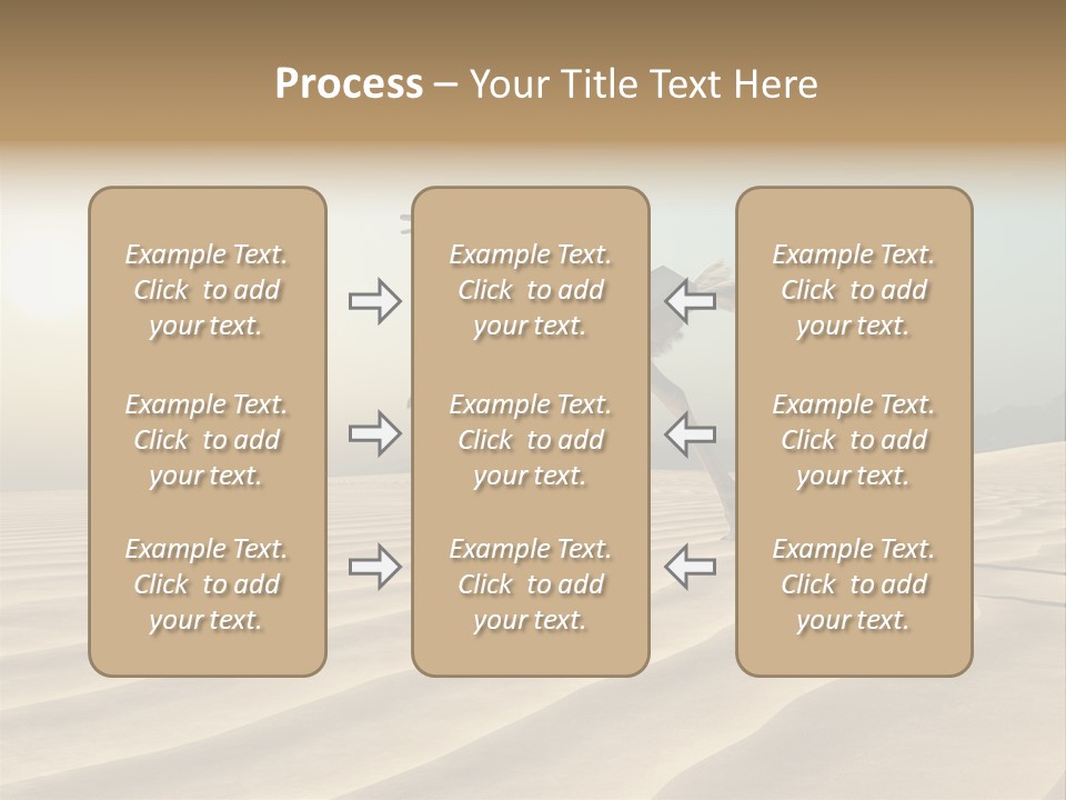 Challenge Desert Energy PowerPoint Template