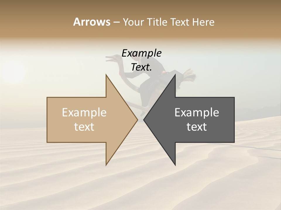 Challenge Desert Energy PowerPoint Template