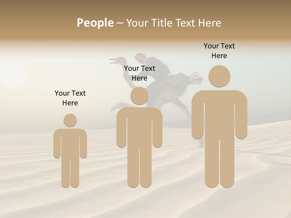 Challenge Desert Energy PowerPoint Template
