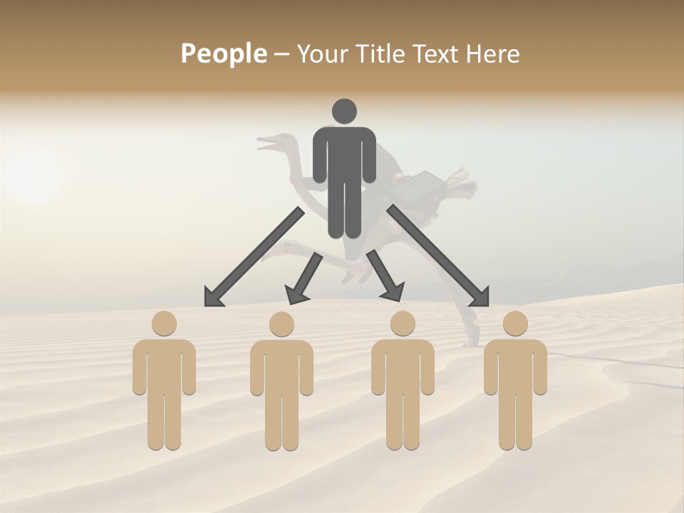 Challenge Desert Energy PowerPoint Template