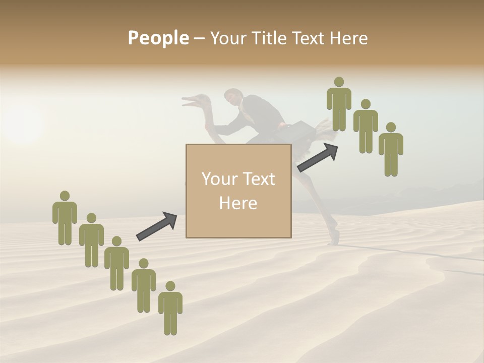 Challenge Desert Energy PowerPoint Template