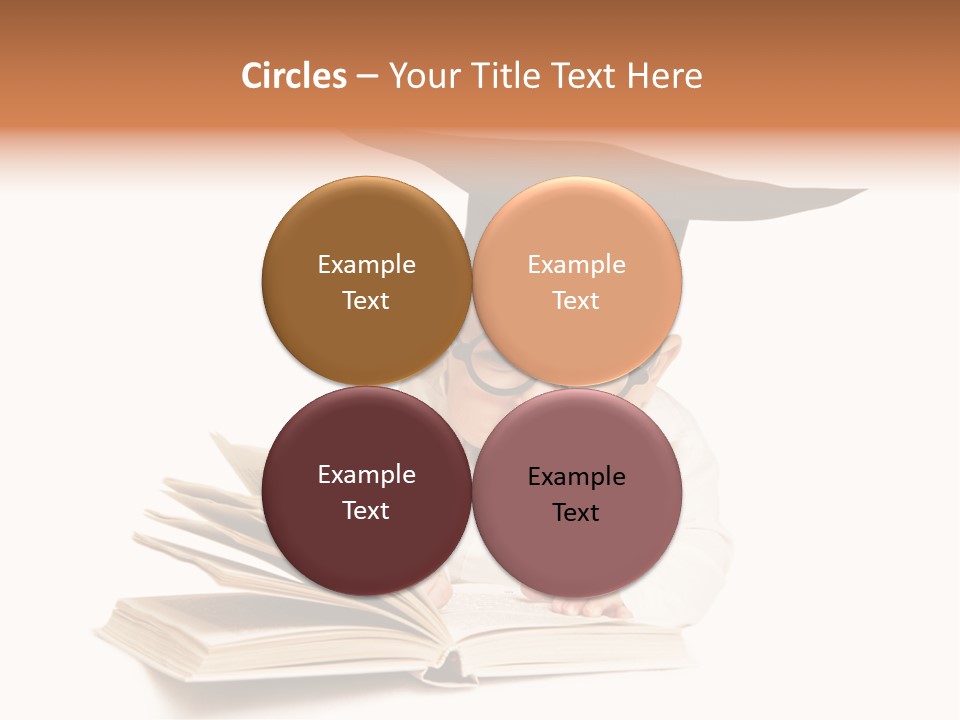 Book Intelligent Infant PowerPoint Template