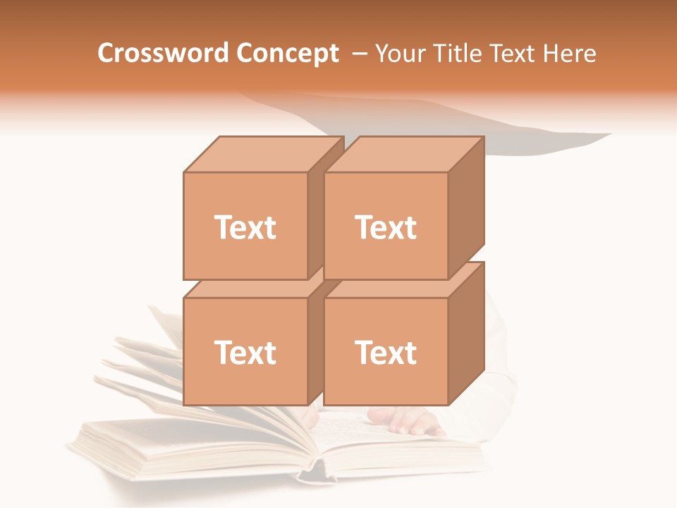 Book Intelligent Infant PowerPoint Template