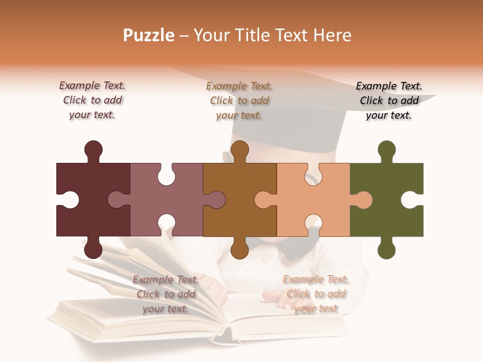 Book Intelligent Infant PowerPoint Template