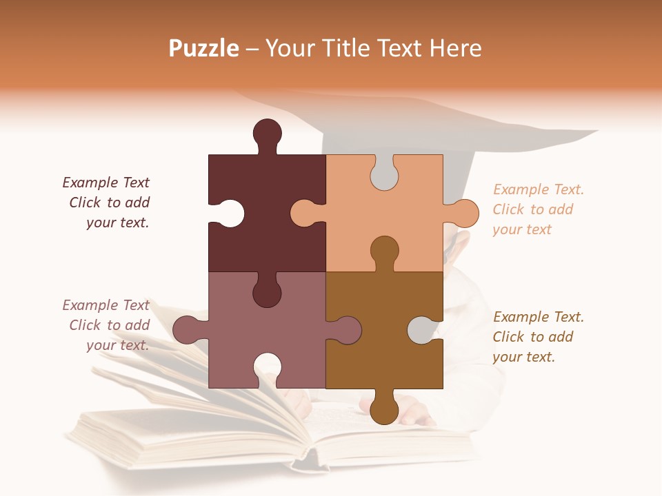 Book Intelligent Infant PowerPoint Template