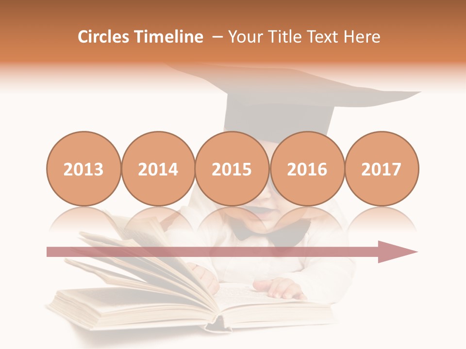 Book Intelligent Infant PowerPoint Template