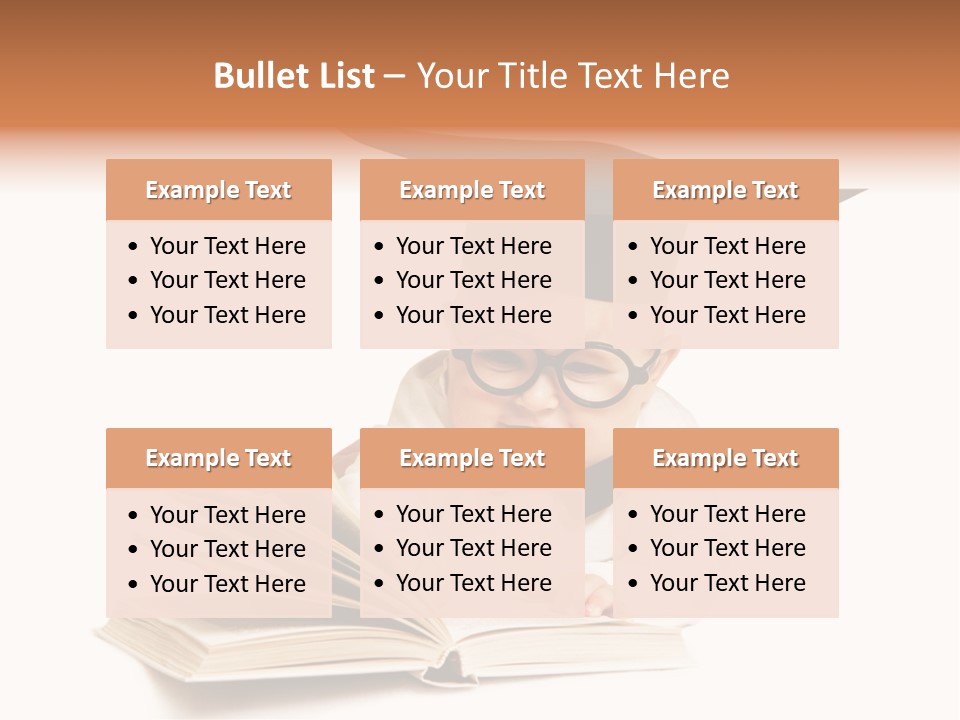 Book Intelligent Infant PowerPoint Template