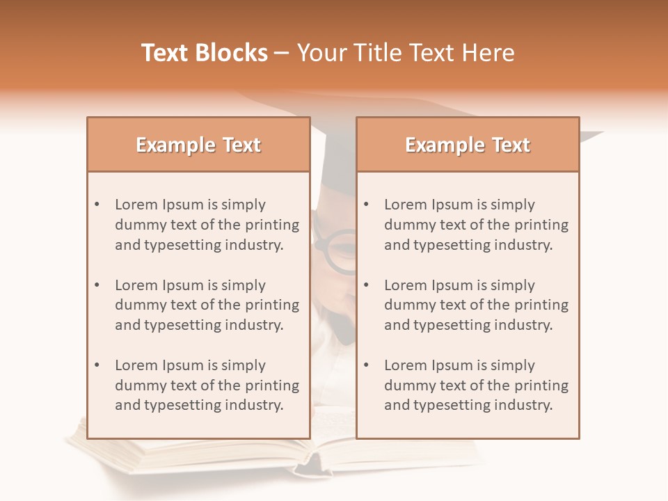 Book Intelligent Infant PowerPoint Template