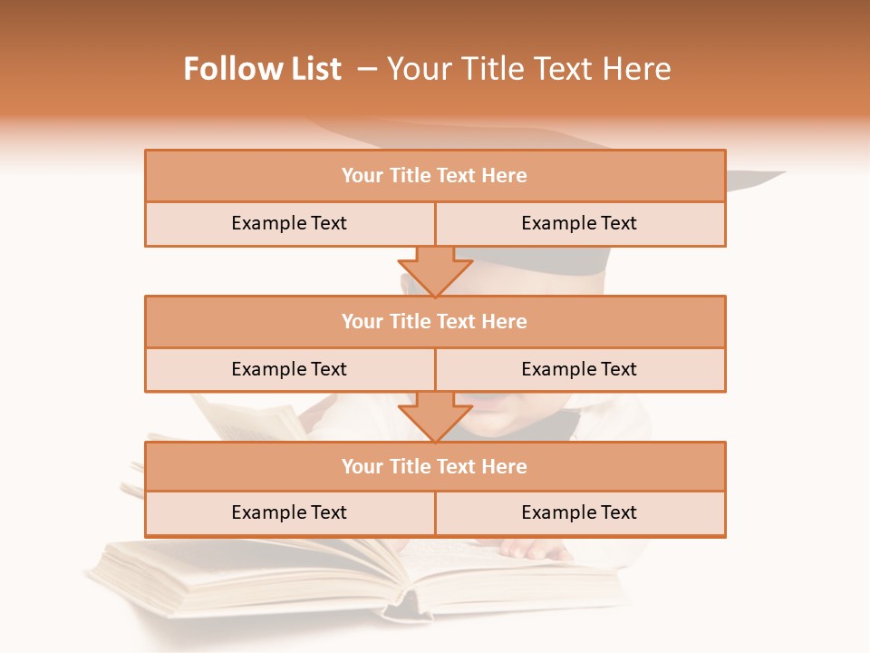 Book Intelligent Infant PowerPoint Template
