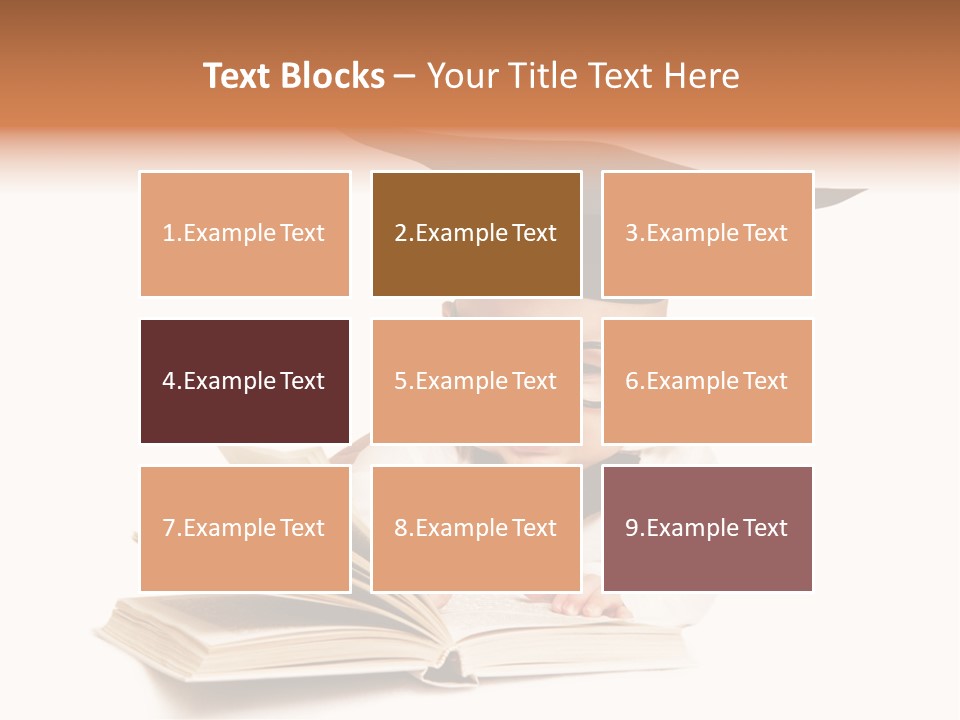 Book Intelligent Infant PowerPoint Template