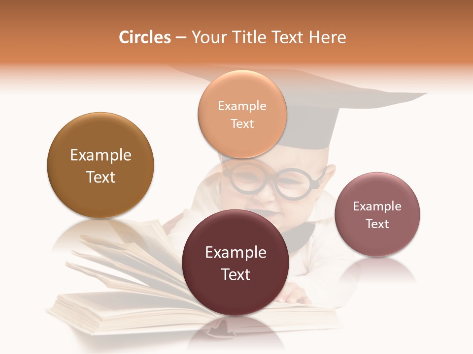 Book Intelligent Infant PowerPoint Template